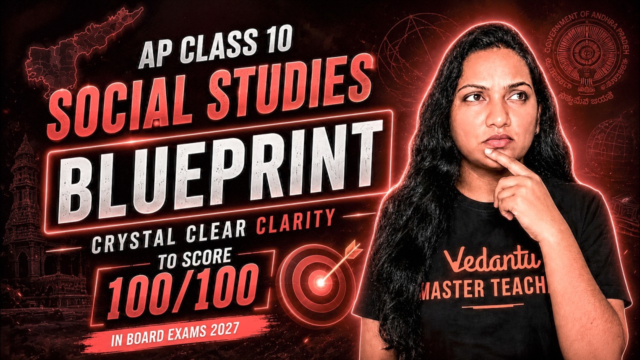 🔥 AP Class 10 Social Blueprint 2027 | Score 100/100 in SSC Board Exams 💯 | By Sharon Ma'am