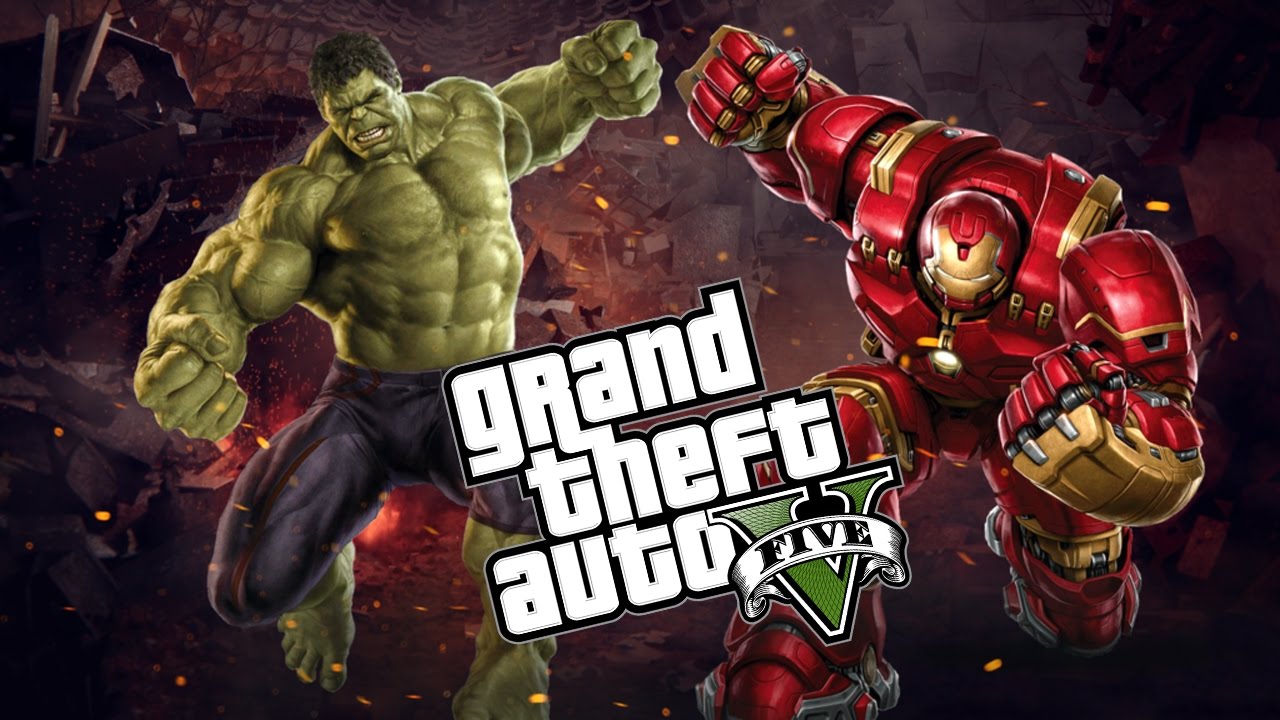 HULK VS HULKBUSTER! - GTA V Modları