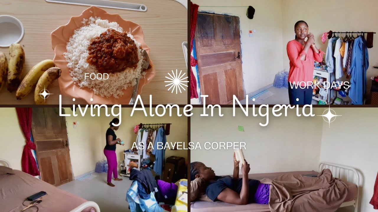 LIVING IN NIGERIA: workdays +chill days+ cooking + Having a Routine +Last weeks as a corper