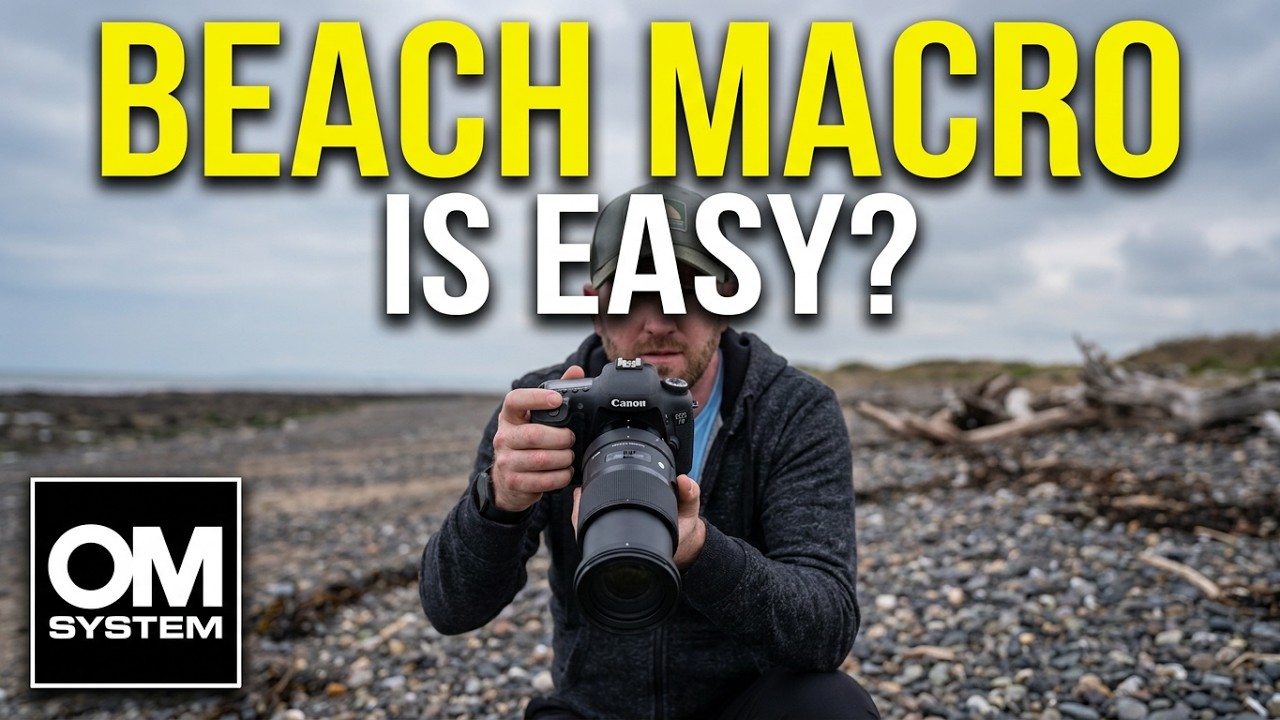 Macro Photography on the Beach - Canon 7D & Sigma 105mm Macro