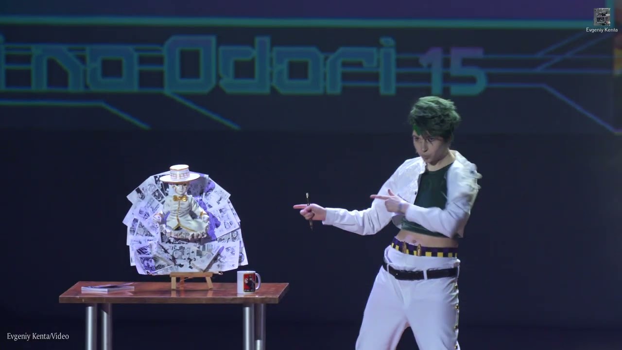 Cosplay defile -Hitrey Len-In - Jojo's bizarre adventure:Diamond is unbreakable - Кишибе Рохан