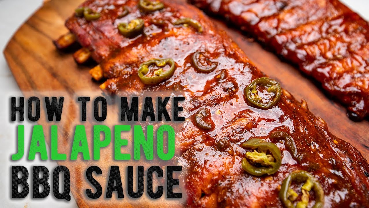 Jalapeno BBQ Sauce - 2 minute Sauces you can make at home