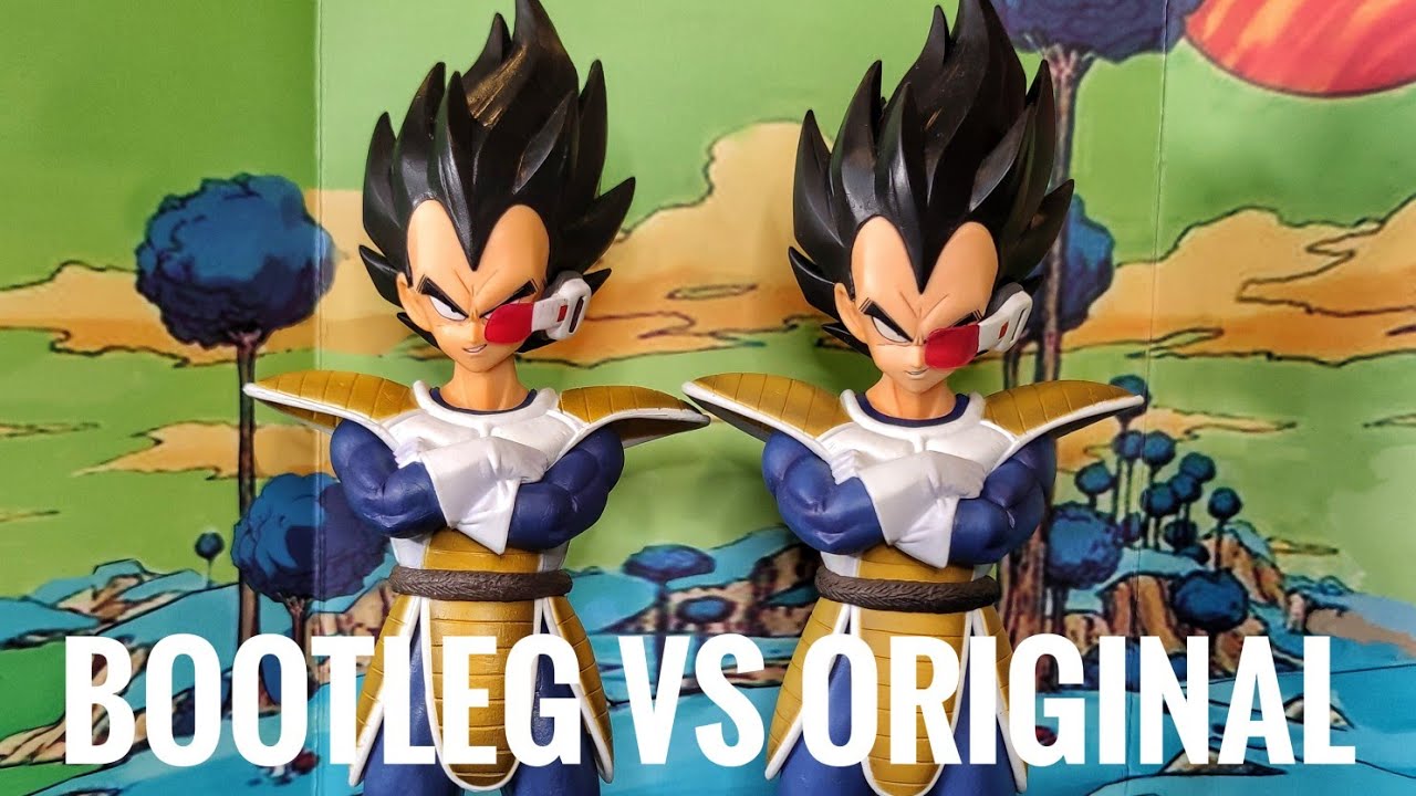 191. Bootleg翻版 vs Original正版 Dragon Ball 龙珠一番赏 Ichiban Kuji Vegeta - Bem's Figures