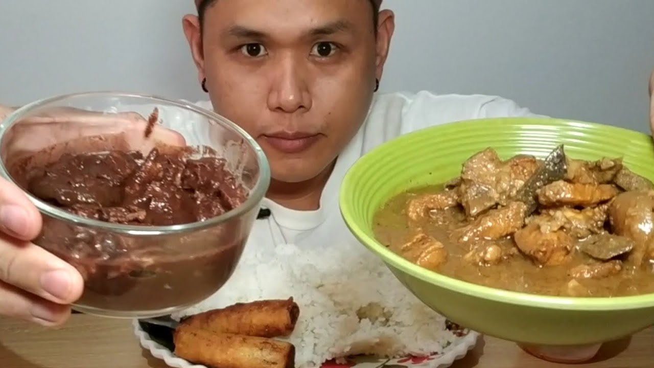Carinderia ( Higadillo, Dinuguan at Lumpiang Shanghai) Pinoy Mukbang