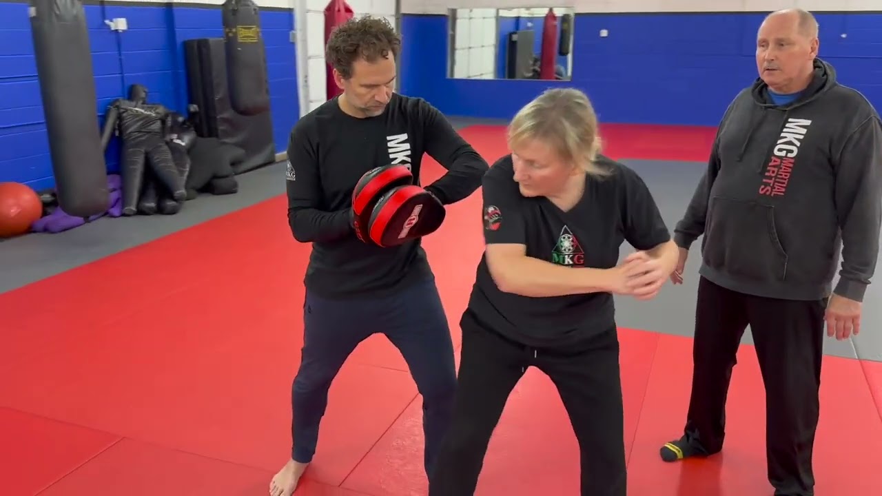 Multiple Opponents: Supported Elbow Drill