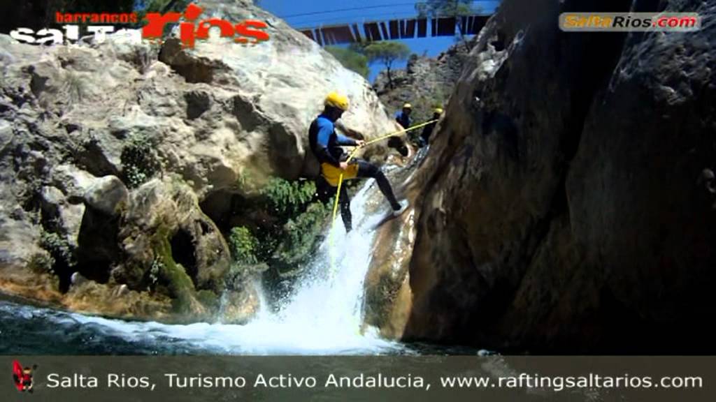 Canyoning Spain, Andalusian (Green river) Granada Malaga