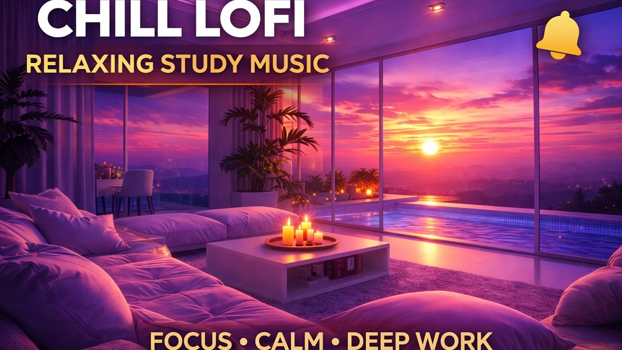 Chill Lofi | Relaxing Study Music for Focus, Calm and Deep Work