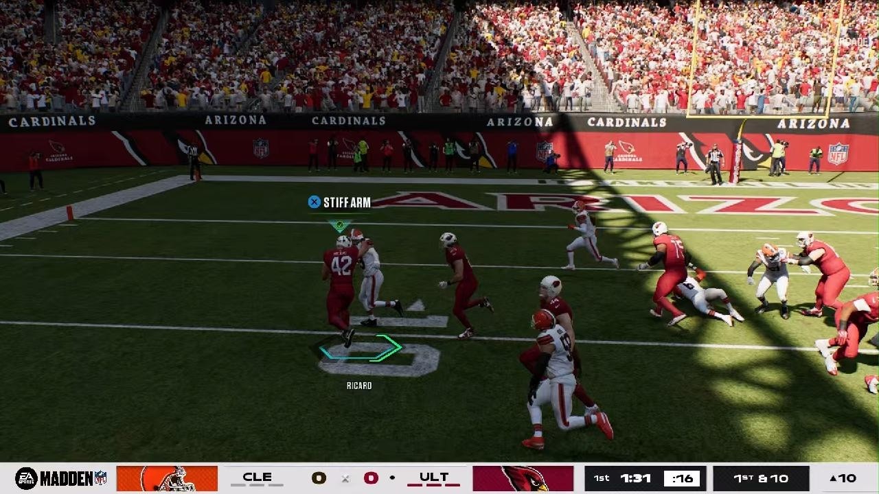 Ever. Patrick Ricard?never met aMadden NFL 26