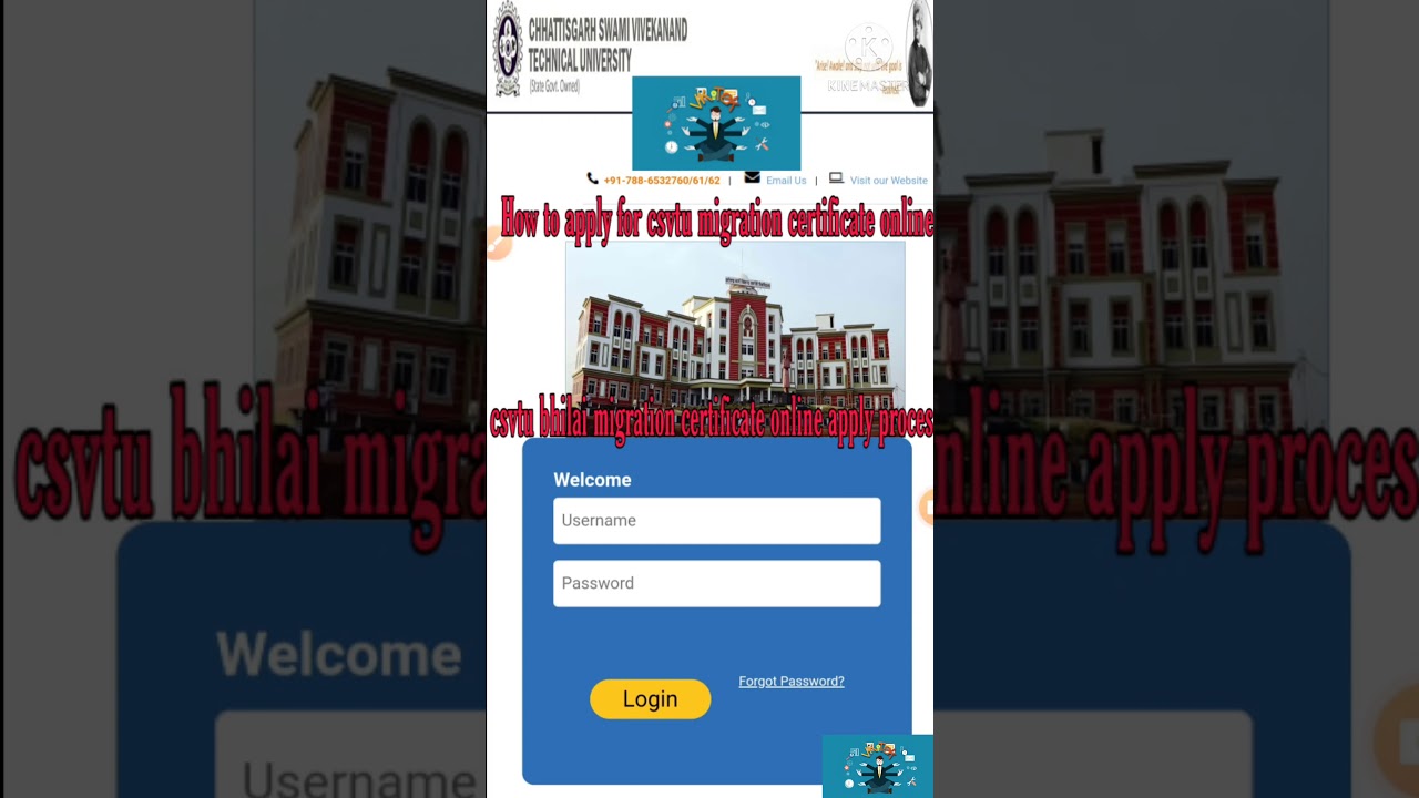 how to apply for csvtu migration certificate online, csvtu bhilai migration certificate online apply