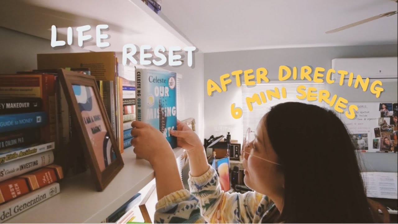A stress recovery day as a film director | job update, mental health, journaling, organizing