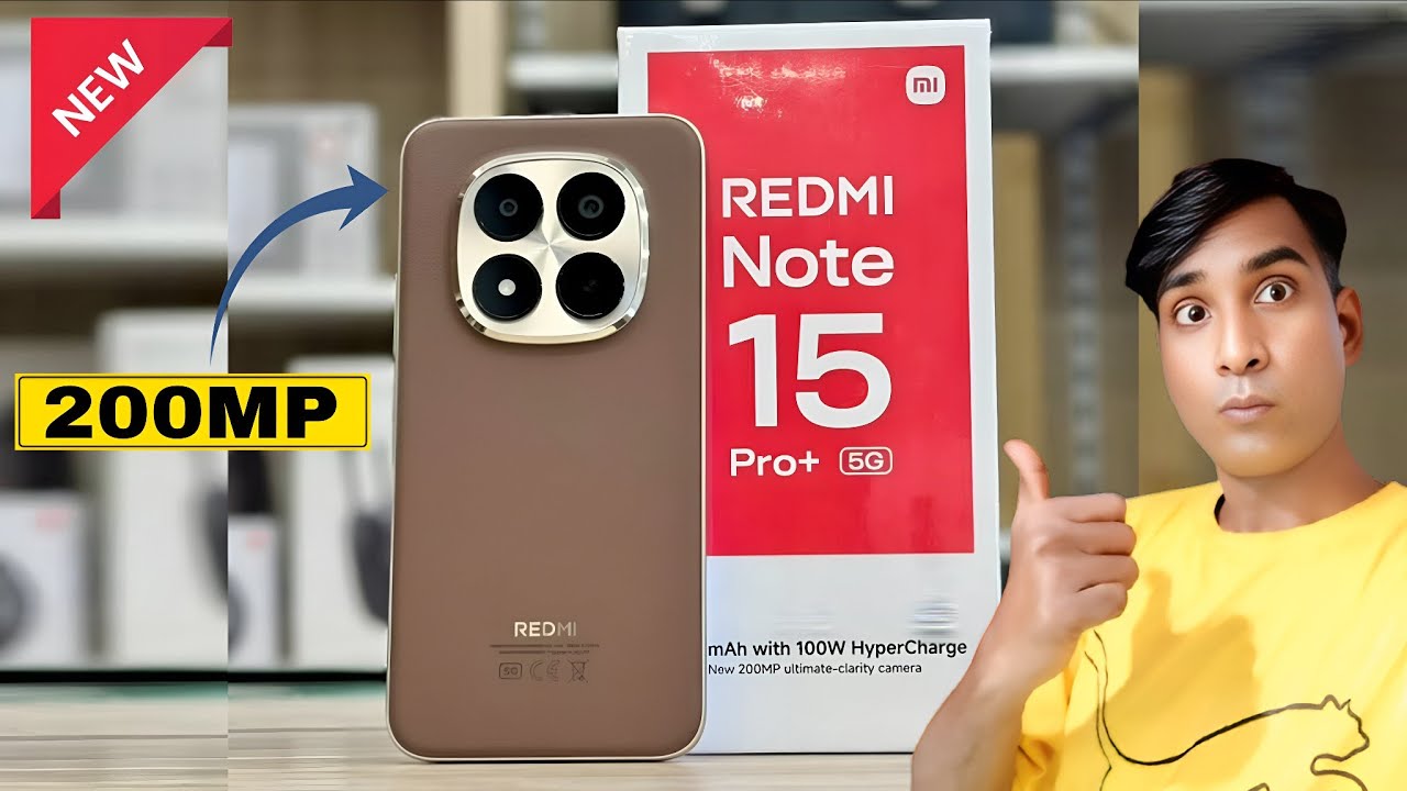 Redmi Note 15 Pro Plus First Look And Unboxing 🔥 This Phone More Features @ 