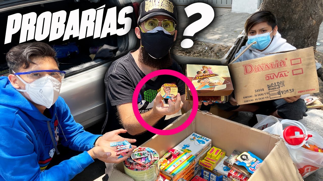 COMPRANDO DULCES CADUCADOS DE TU INFANCIA | MAD HUNTER CAJUELAZO