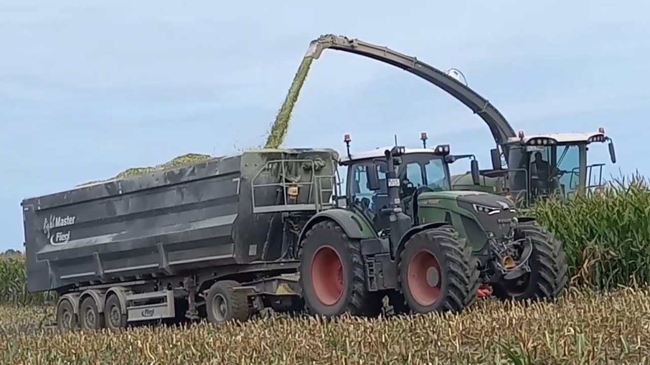 LU Blunk Maisernte.Fendt Katana 850/936/933/824,Krone,Fliegel Sky Master,Annaburger