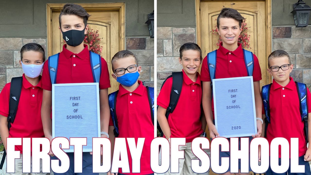 FIRST DAY OF SCHOOL 2020 | GOING BACK TO SCHOOL FOR THE FIRST TIME IN FIVE MONTHS