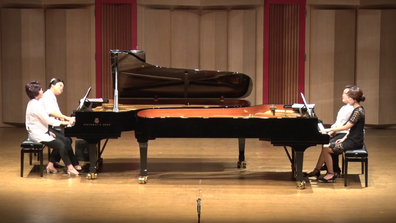 Turkish Rhapsody  W  A  Mozart arr  for 8 hands by V Gryaznov김영진,박보희,이윤진,최혜선