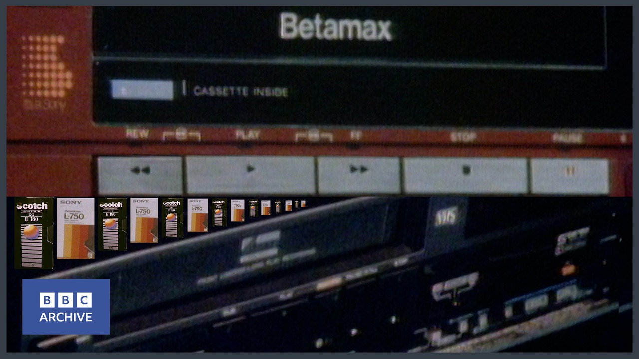 1983: Video wars - BETAMAX versus VHS | The Money Programme | Retro Tech | BBC Archive