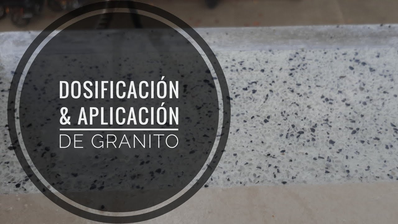 como aplicar ¡¡¡GRANITO LAVADO!!! Dosificación ⚖ & Aplicación👷‍♂️