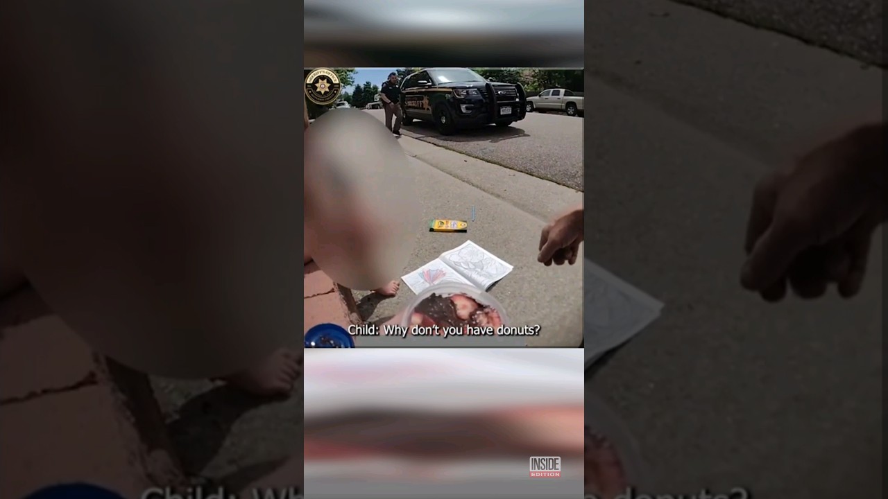 Child Asks Deputy Why He Doesn&rsquo;t Have Doughnuts #shorts