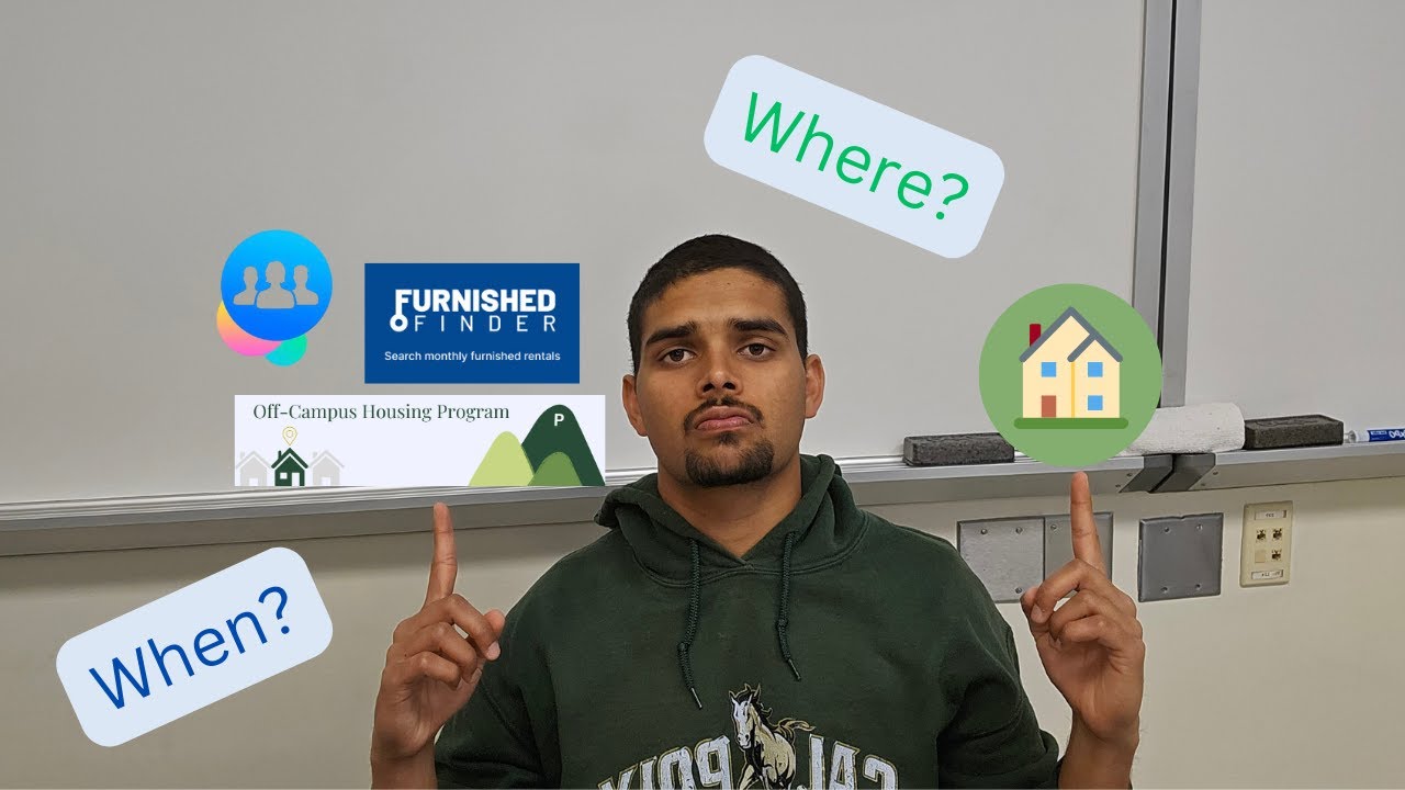 Off Campus Housing -- when and where to look
