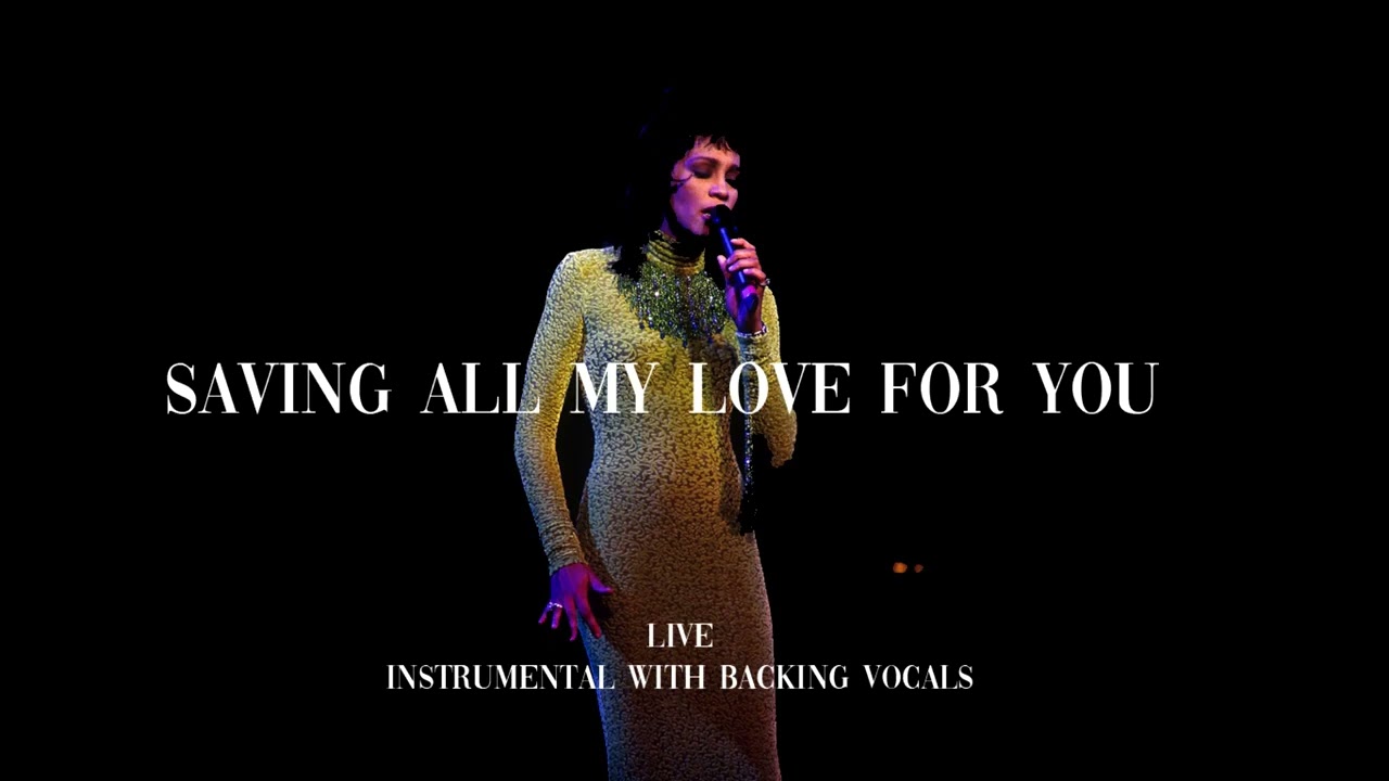 Whitney Houston - Saving All My love For You [Live Instr. w/ Back-Vocals] (The Bodyguard World Tour)