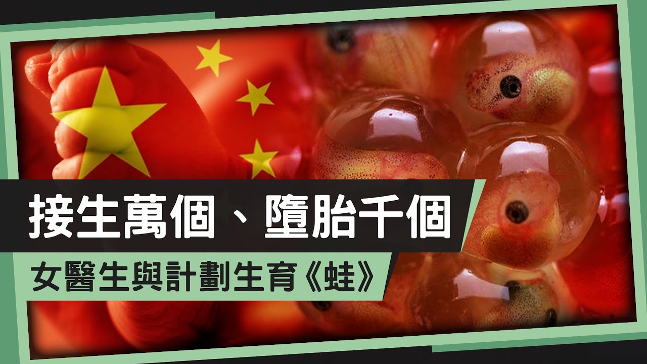 接生萬個、墮胎千個，女醫生與中國計劃生育《蛙》ㅣ小呱口可