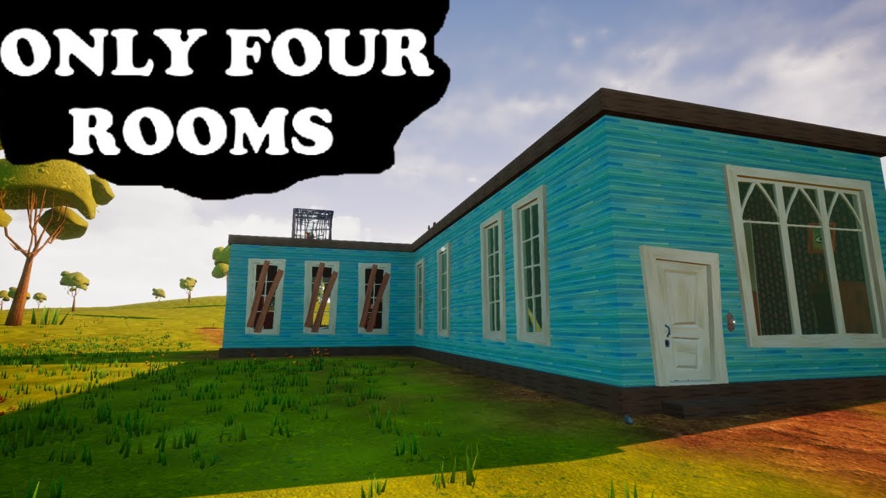 Only Four Rooms Hello Neighbor Mod Gameplay Walkthrough