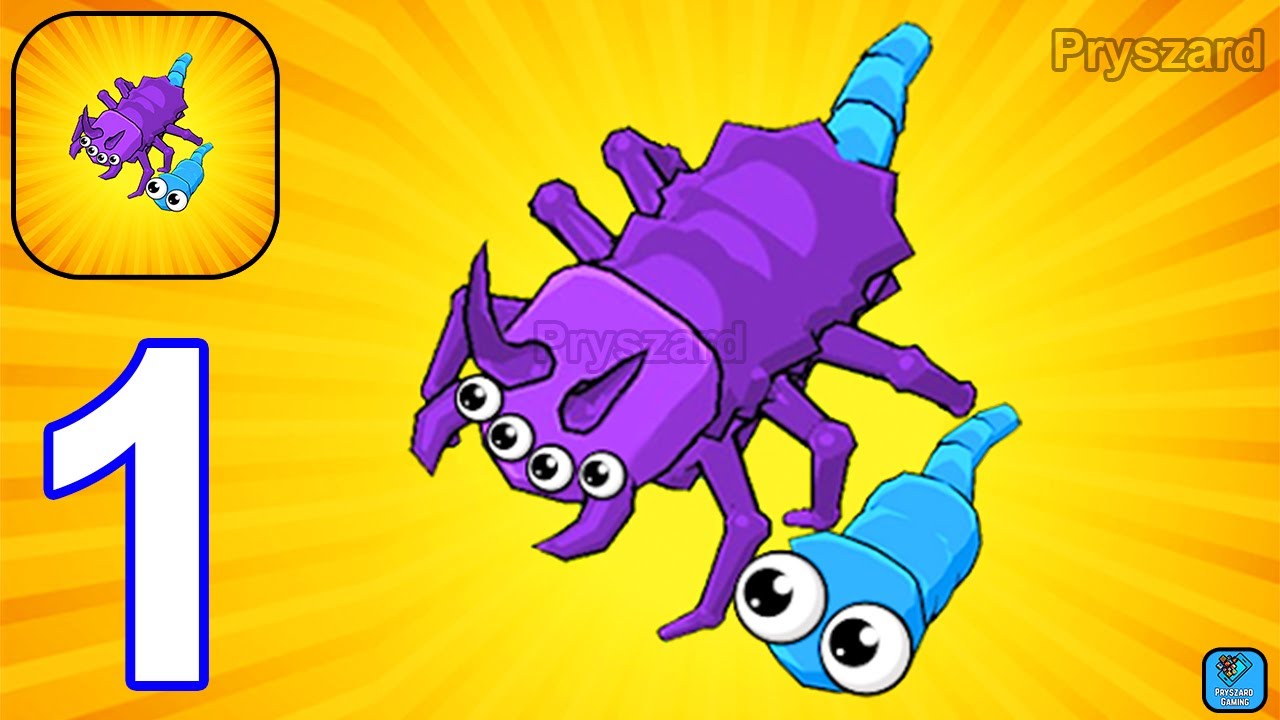 Eat to Evolve - Gameplay Walkthrough Part 1 World 1-6 Merge Monsters (iOS, Android Gameplay)