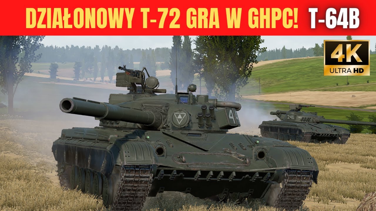 Działonowy T 72 gra w Gunner HEAT PC! I T 64B I Omówienie, Poradnik i gameplay I 4K