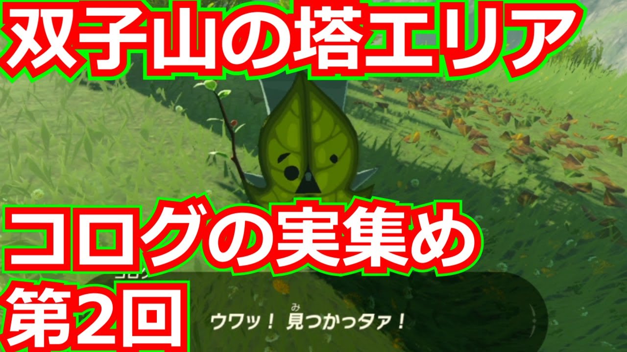 [ゼルダの伝説]双子山の塔エリア/コログのミ集め第2回。