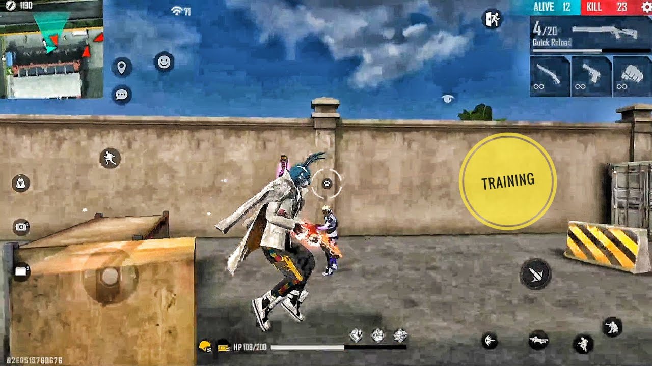 Rai Star : Training Only Red Number || Custom Hud Settings || Pc Gameplay @RaiStar