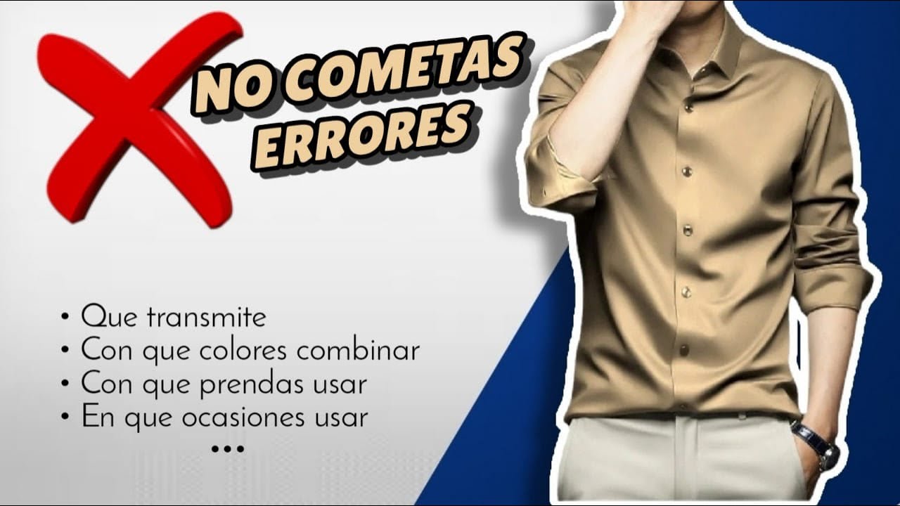 CAMISA DE SEDA y de SAT&Eacute;N ➤ Como combinar y usarla