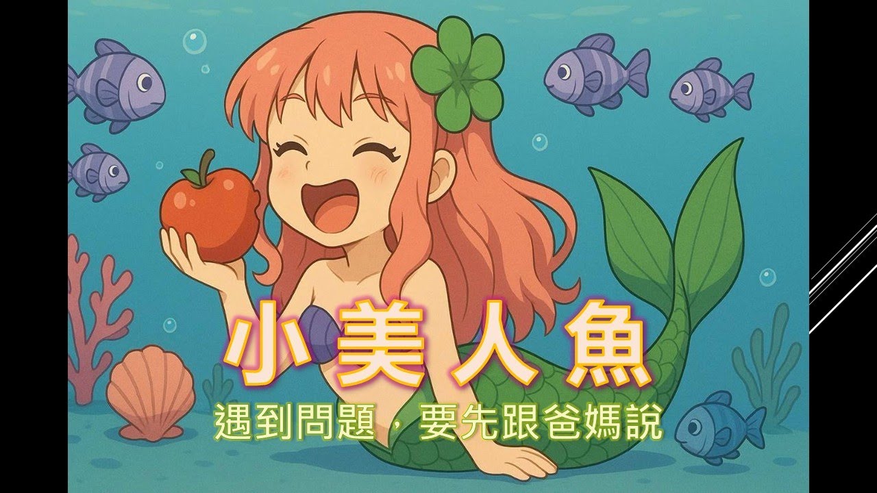 🧜‍♀️《小美人魚》改編故事：不再是童話的夢幻完美結局！教孩子學會「做決定要想清楚」｜兒童睡前故事｜親子共讀🧜‍♀️