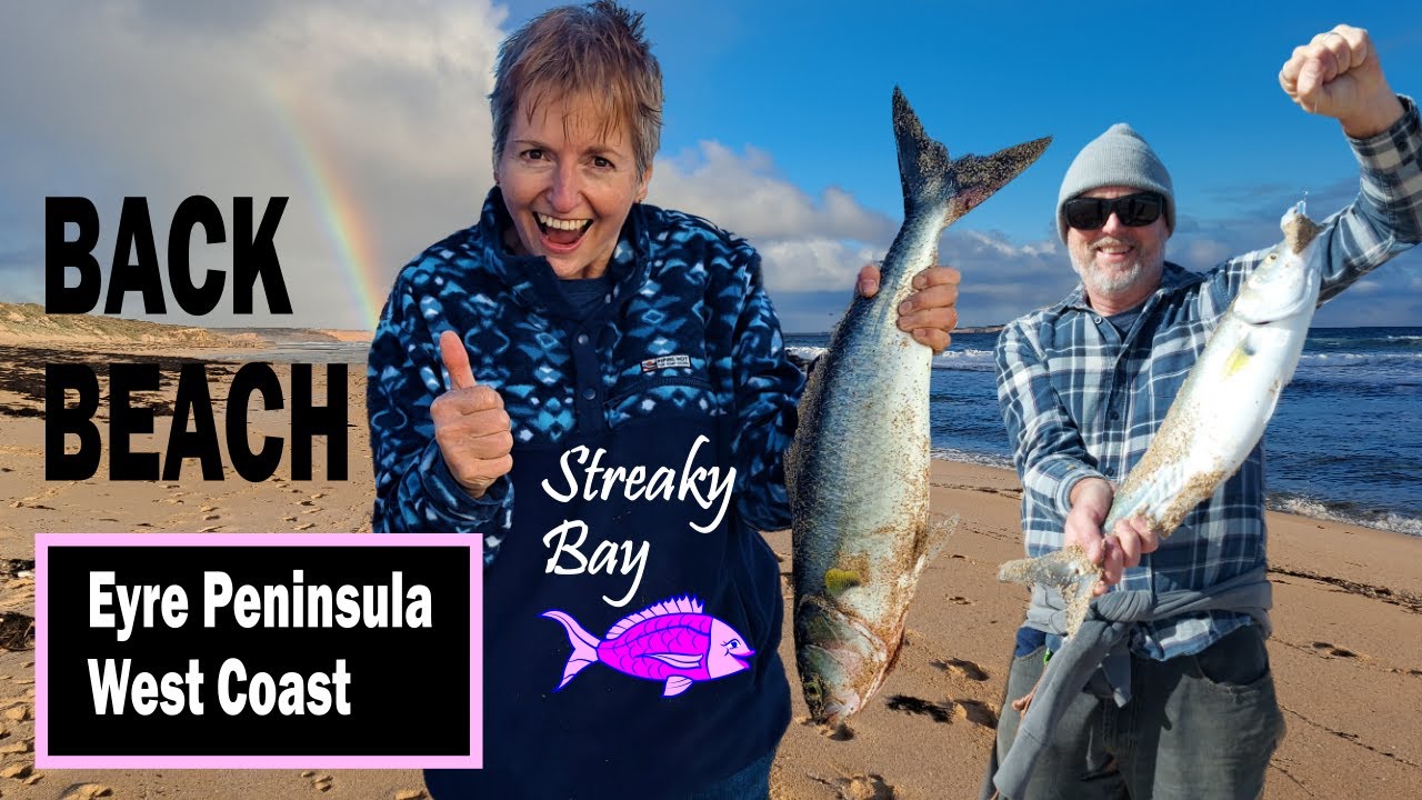 Back Beach Eyre Peninsula South Australia - AUSTRALIAN SALMON FISHING