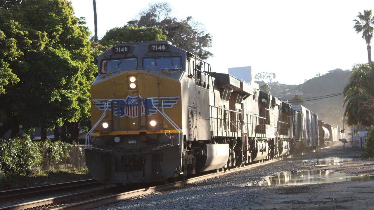 Railfanning at Santa Barbara (UP included)