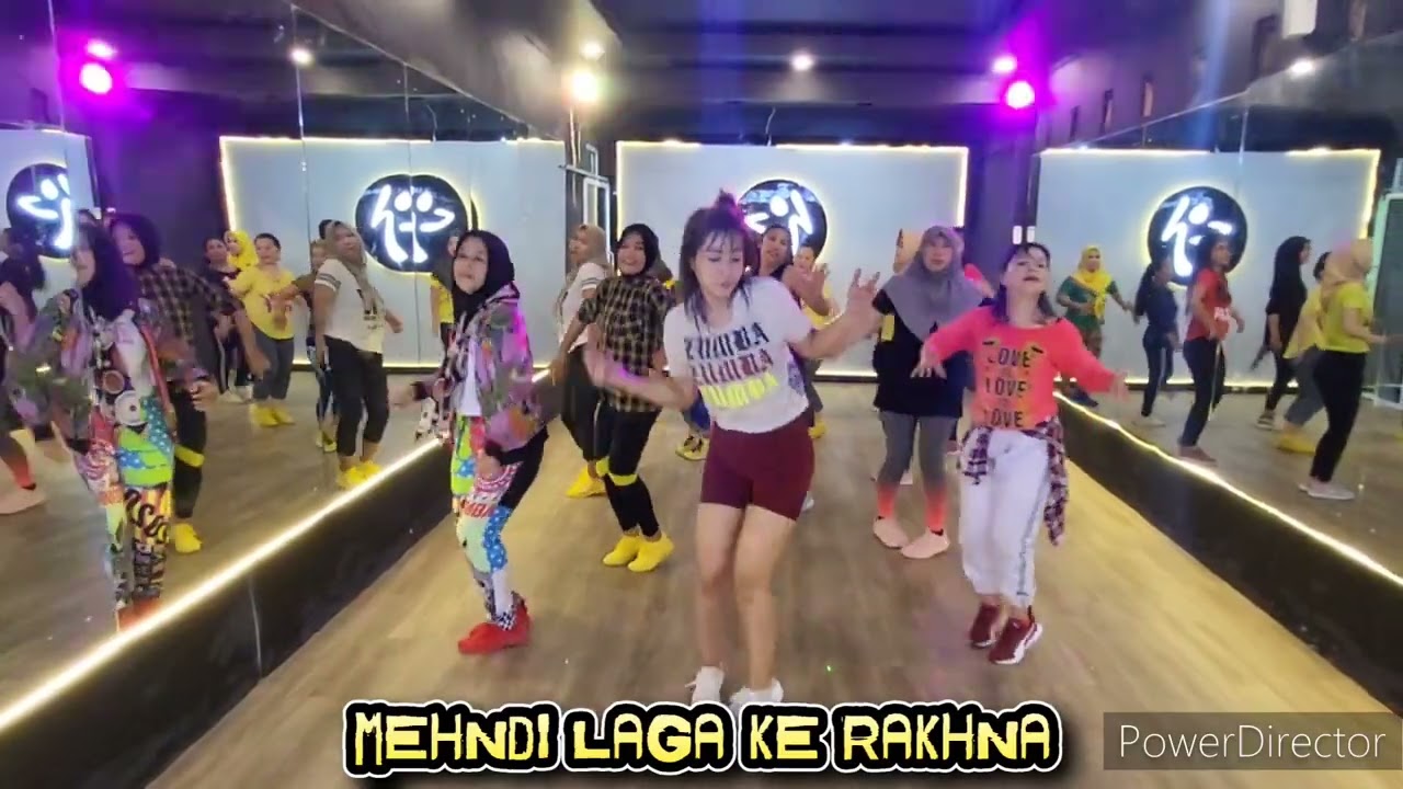 MEHNDI LAGA KE RAKHNA | LILAC | SENAM KREASI | ZUMBA | BOLLYWOOD
