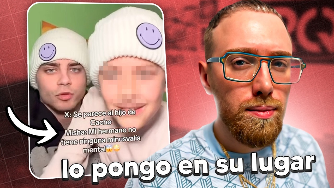 PONGO A MISHA EN SU LUGAR POR VOLVER A INSULTAR AL HIJO DE CACHO