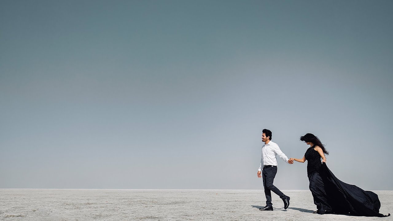 Best Pre wedding Shoot 2020 | Sharad & Vibha | Rann of Kutch - Mandvi Beach | Inciting Minds