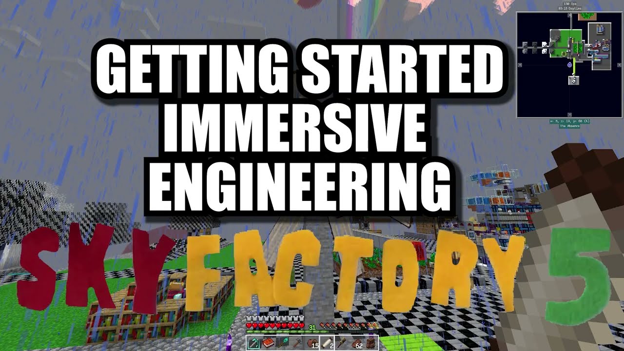 Getting started with Immersive engineering in Skyfactory 5