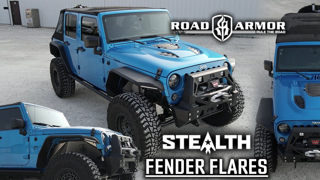 Upgrade Your Jeep with Road Armor Stealth Fender Flares!