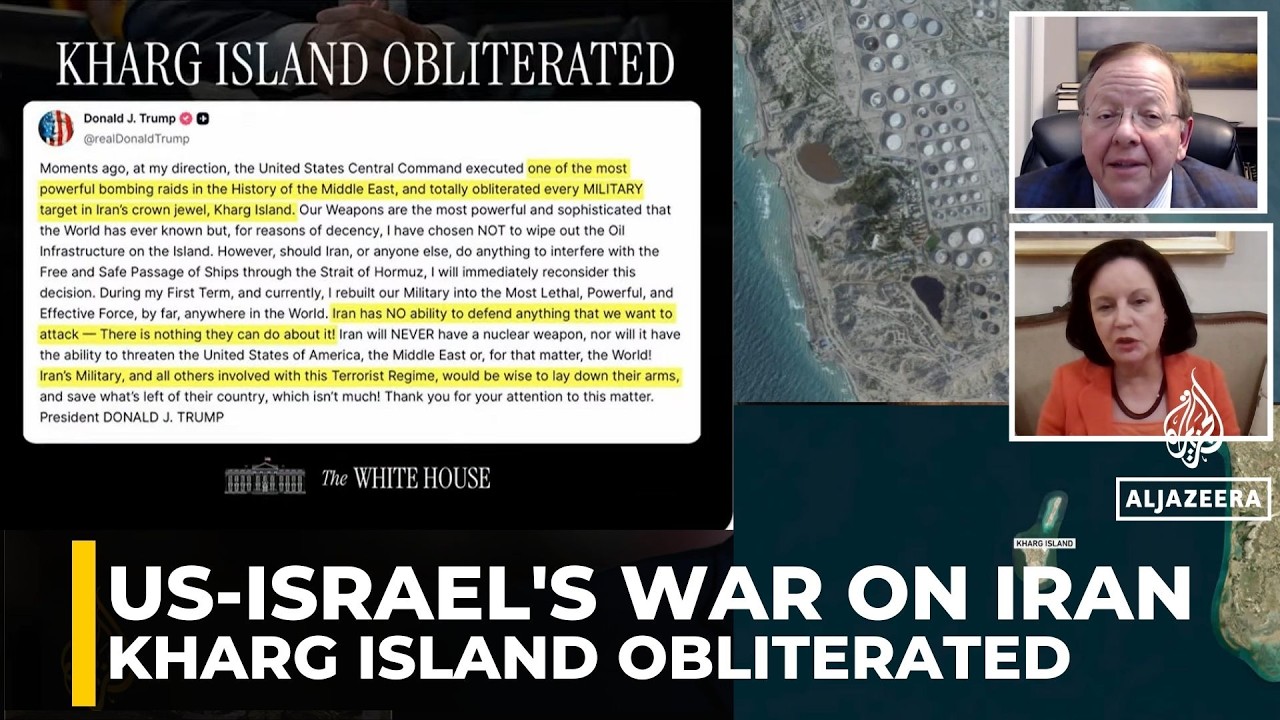 US strikes Iran’s “Crown Jewel” oil hub | Karaj Island bombed