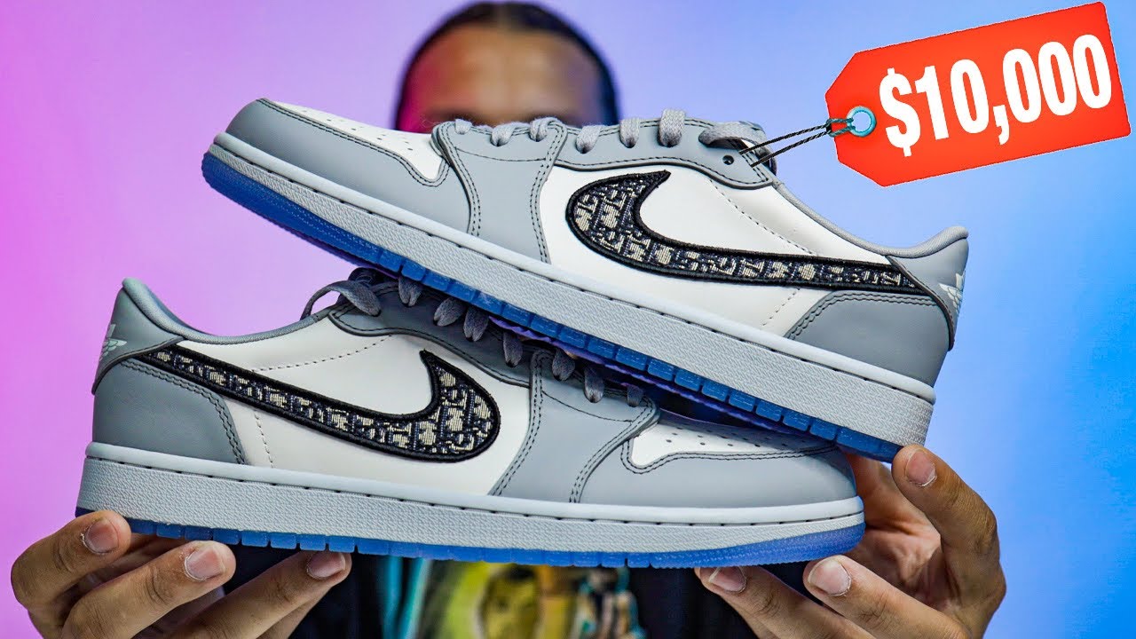 $10,000 Air Jordan 1 Dior Low Really Worth it?