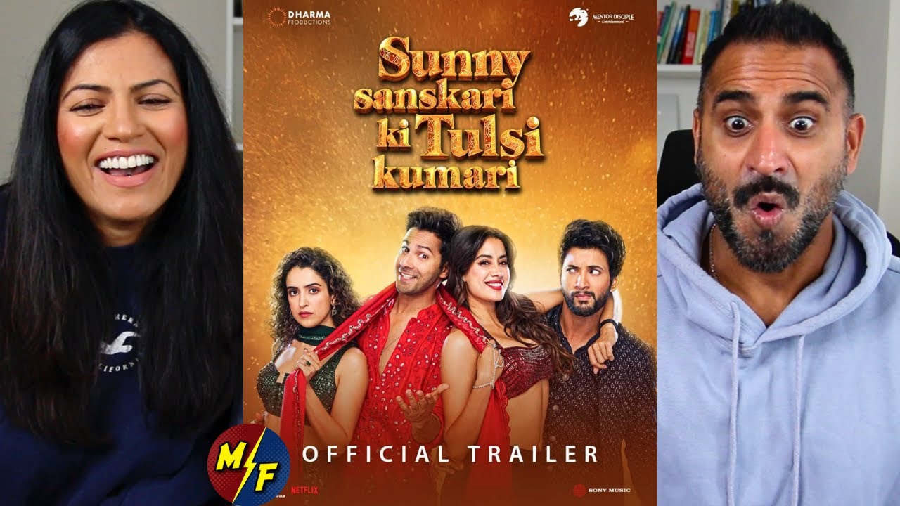 Sunny Sanskari Ki Tulsi Kumari Trailer Reaction | Varun Dhawan | Janhvi Kapoor | Bollywood