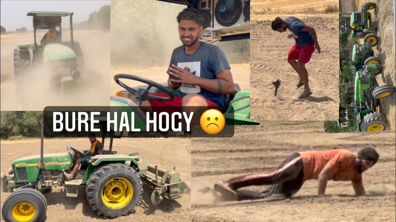 18 tavia ni khichda new johndeere🤣/ akhara tyar hogya 😁💪🏻/3johndeere bukde firde💚