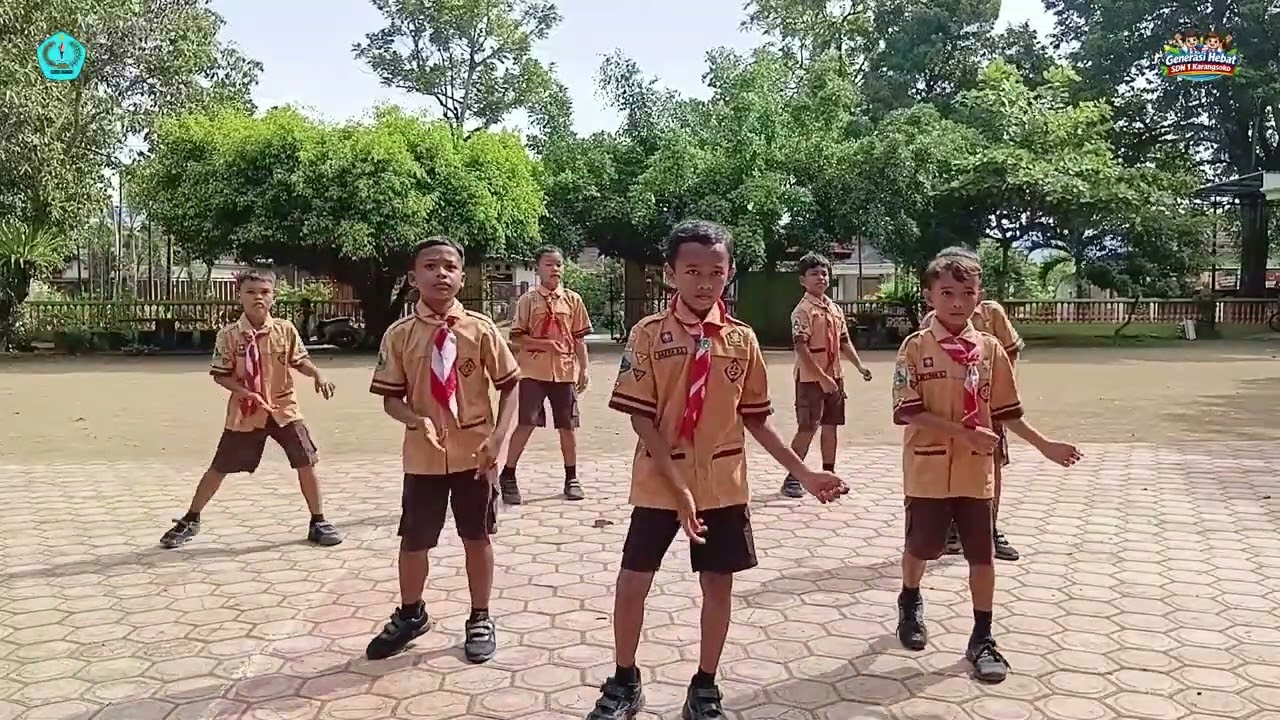 Senam Irama Garam China & Saleho | Penampilan Daff dkk | SDN 1 Karangsoko