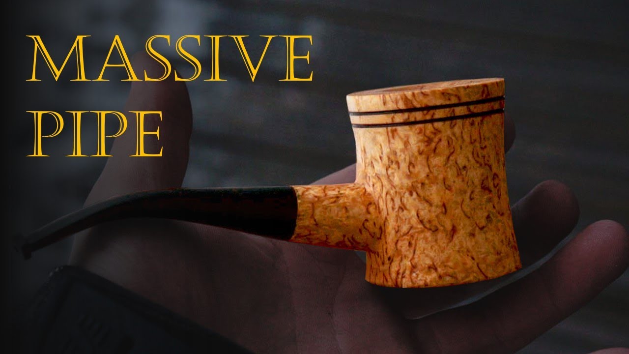 Making a Beautiful Wooden Pipe -Woodworking [Pipe Making]