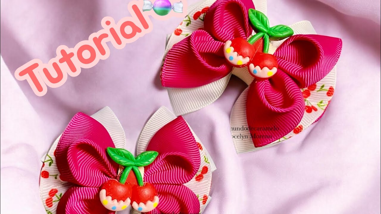 Moños mariposa en par 3.8cm 🎀🍬