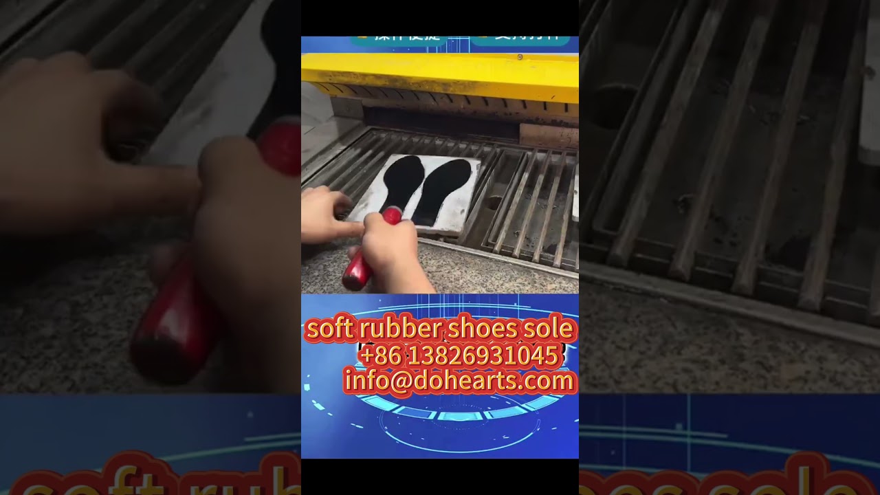 So soft pvc rubber shoes sole making machine automatic production line