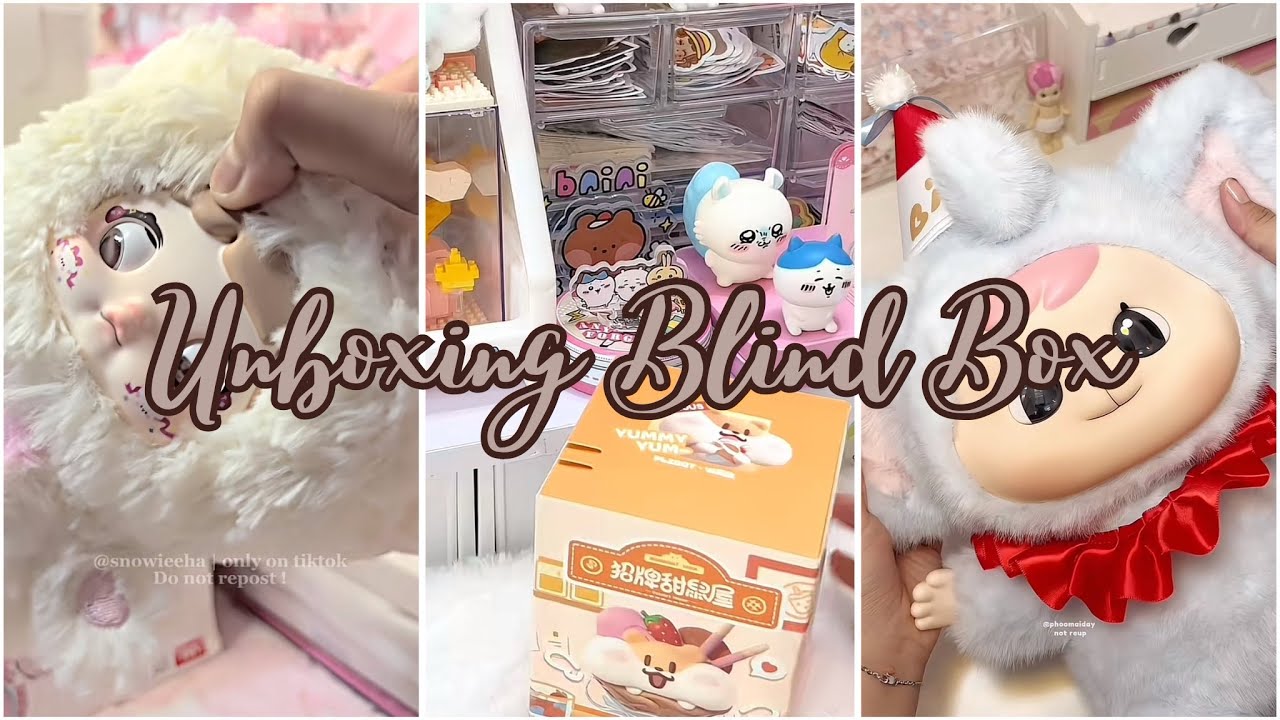 [TikTok VN] Tổng hợp những video unboxing blind box (babythree, sanrio,..) cực mê