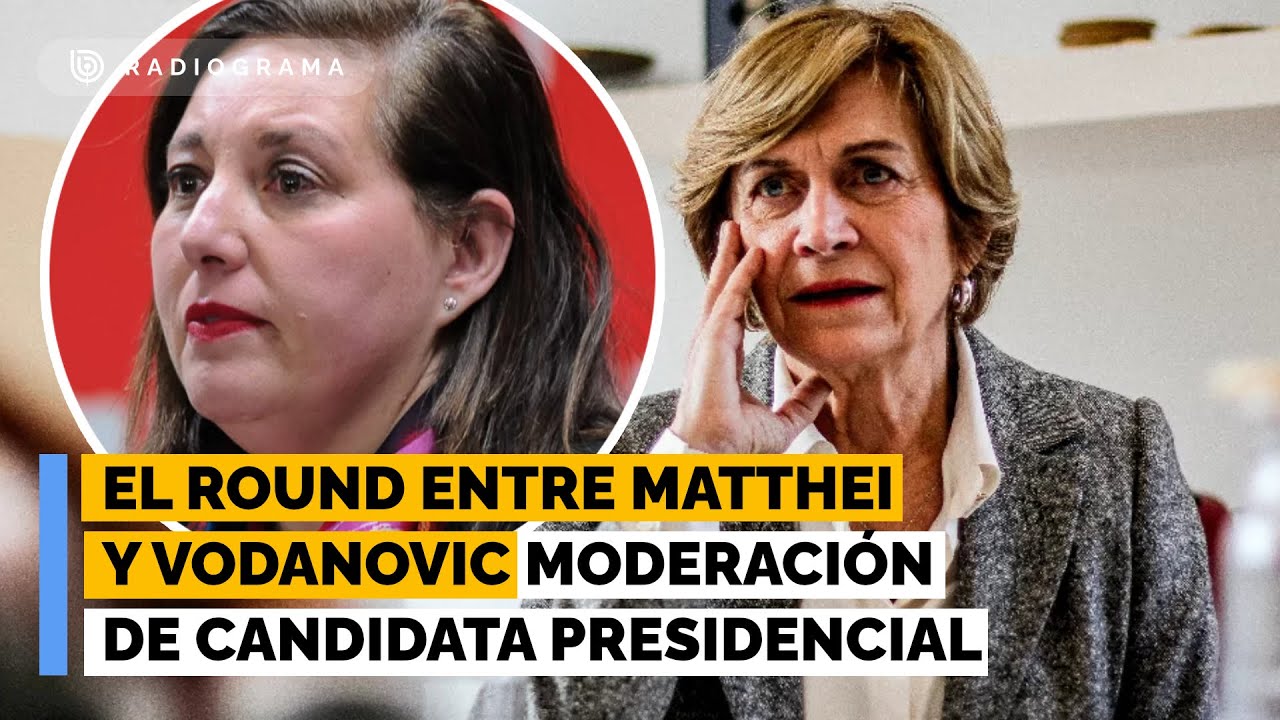 El round entre Evelyn Matthei y Paulina Vodanovic moderación de candidata presidencial