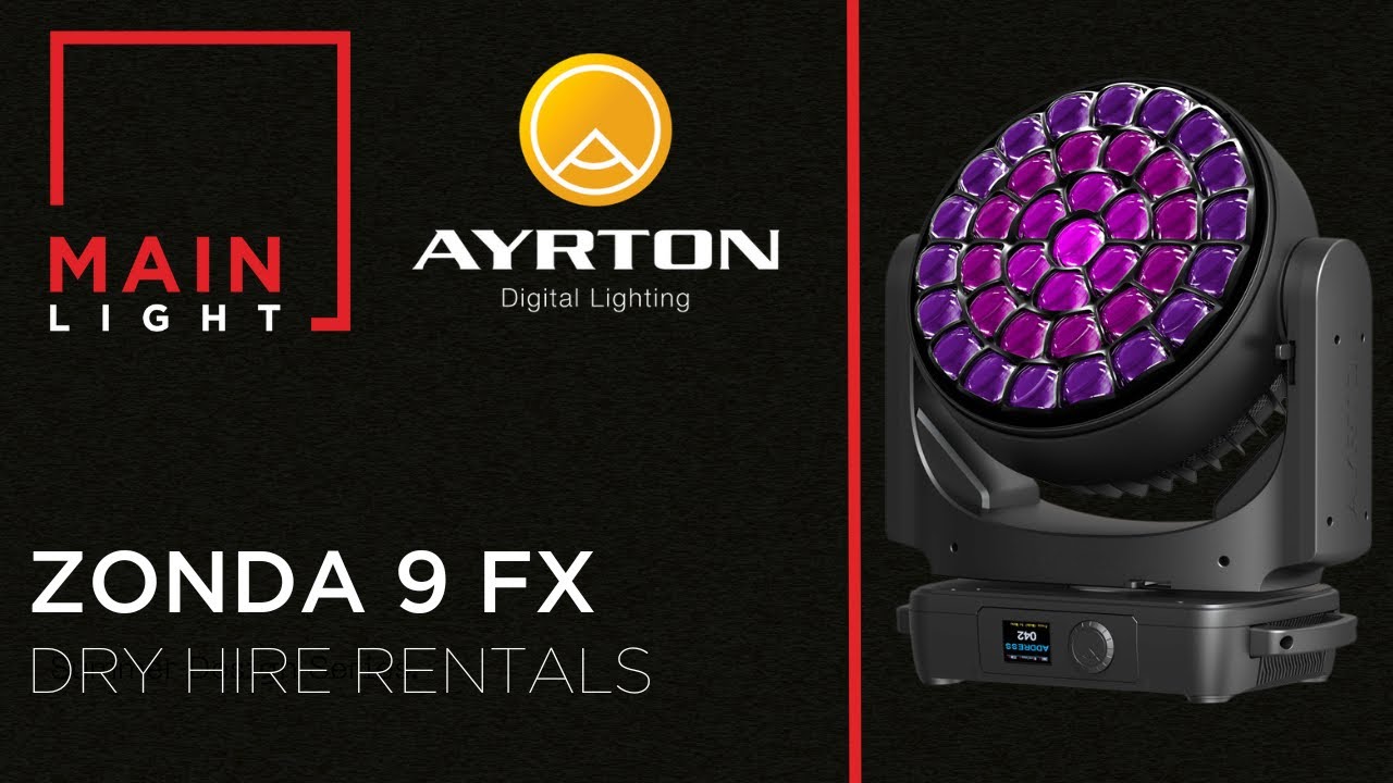 Product Demo: Ayrton Zonda 9 FX